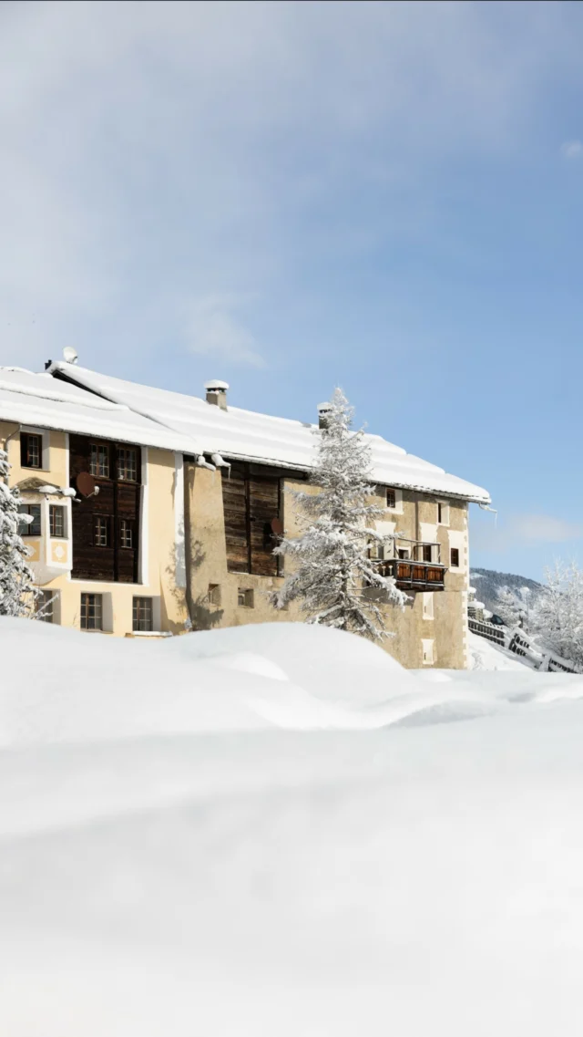 Wintertage in Madulain ❄#madulain #engadin #graubünden #dorf #switzerland #engadinerhäuser